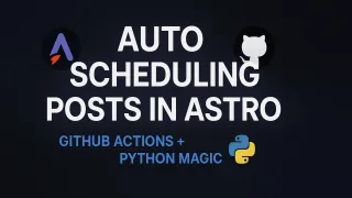 Astro: Automating Scheduling for Your Site
