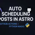 Astro: Automating Scheduling for Your Site
