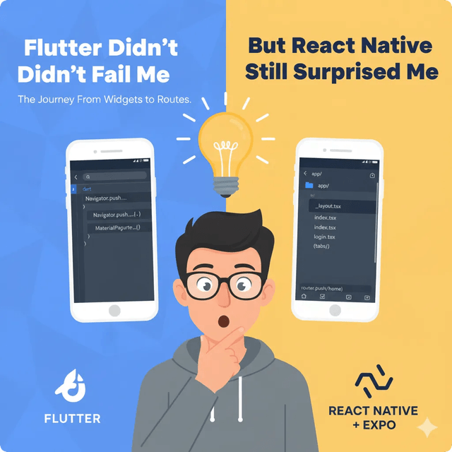Flutter Didn’t Fail Me — But React Native Woke Me Up